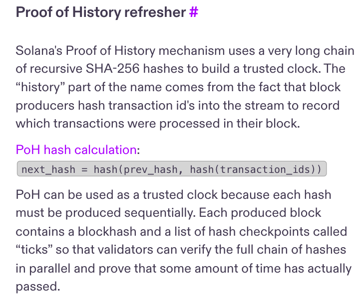Istvan_A_Seres's tweet photo. IIUC, from the hazy docs, it's basically a proof-of-work consensus. Solana validators can bias the leader selection algorithm as much as they want by brute-force hashing.
☠️The PRG selecting new validators is essentially seeded with transaction hashes and #hashes.
Biasable af🥶 https://t.co/YQNvr7aSSL