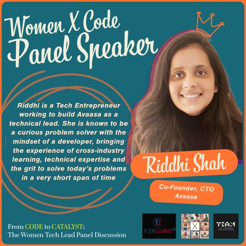 Meet Riddhi Shah: CTO &amp; Co-Founder of Avaasa leading the charge in innovation and technological strategy! 🚄
Make sure to make the most of this opportunity and learn from the experiences of our esteemed panelist.
Register now. (Link in bio)