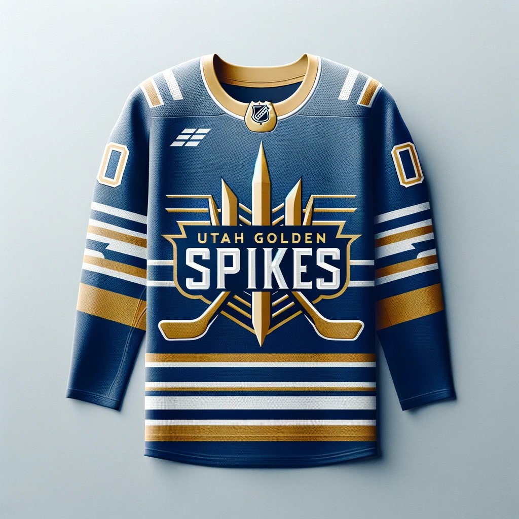 LiveasRx's tweet photo. @utahhockeyclub Is there any news on a name yet? The Utah Spikes would be cool since it directly references the Golden Spike, tying in Utah's historical significance with the transcontinental railroad as a symbol of continuous innovation and unity. https://t.co/BsvYafoRfR
