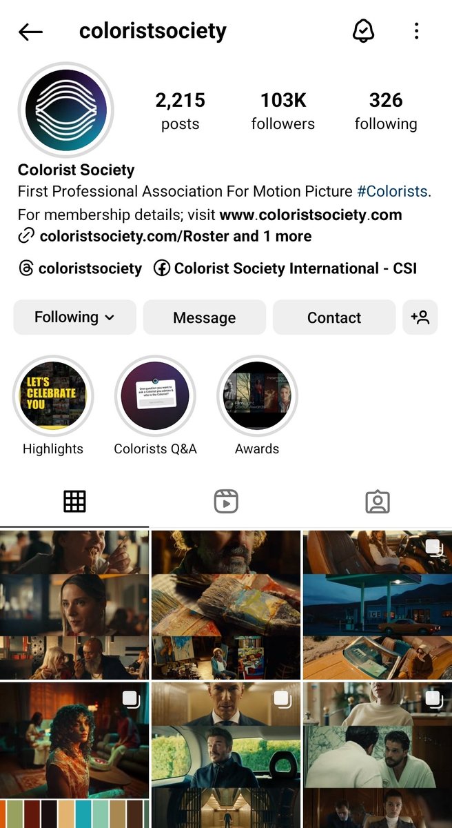 Colorist Society tweet media