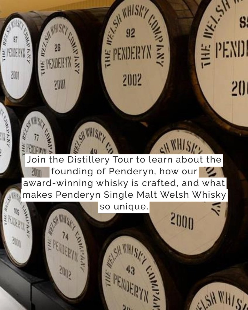 Discover the home of Welsh Whisky at Penderyn Distillery 🥃 

Dive into the art of whisky-making with our interactive Masterclass or explore our award-winning process on the Distillery Tour.