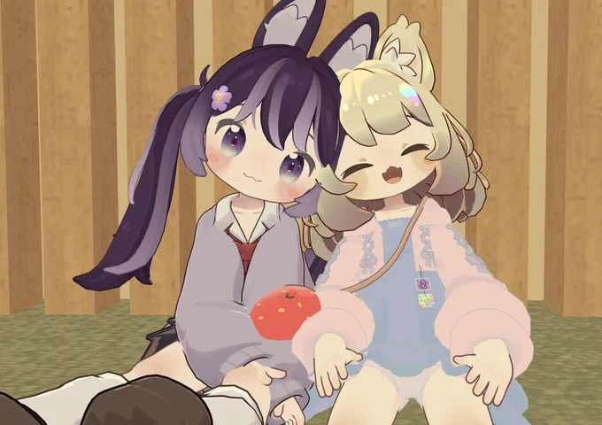 ぷちしぇあご来店ありがとうございましたー!初めてちゃんと改変したまめひ、可愛いって言ってもらえて嬉しかった!みなほし喫茶とのコラボも告知されたね! みんなに楽しんでもらえるようにがんばるぞー!#ぷちしぇあ 