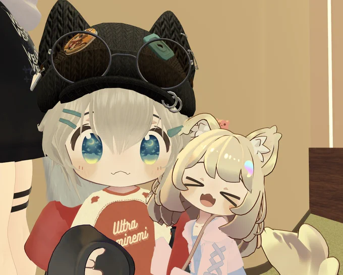 ぷちしぇあご来店ありがとうございましたー!初めてちゃんと改変したまめひ、可愛いって言ってもらえて嬉しかった!みなほし喫茶とのコラボも告知されたね! みんなに楽しんでもらえるようにがんばるぞー!#ぷちしぇあ 
