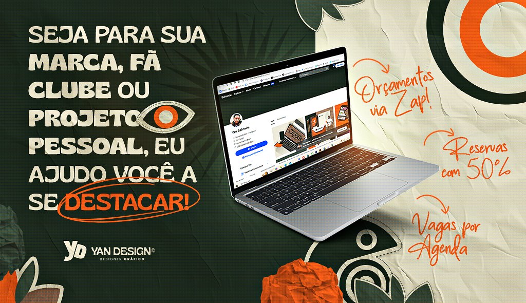 Yan Design © | Atendimento pelo WhatsApp. tweet media