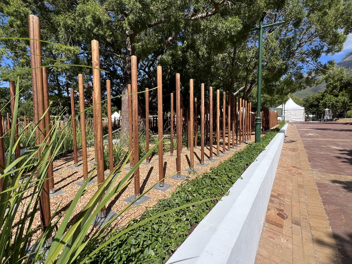 peter hudson (@pdhudson1) on Twitter photo Today’s dedication of a new CWGC memorial in Capetown to over 1700 men of the South African Labour Corps who died in WW1 but were never commemorated - until now. The graves are lost so each Iroko pillar has an individual name to enable us to remember their sacrifice. <a href="/CWGC/">Commonwealth War Graves</a> Today’s dedication of a new CWGC memorial in Capetown to over 1700 men of the South African Labour Corps who died in WW1 but were never commemorated - until now. The graves are lost so each Iroko pillar has an individual name to enable us to remember their sacrifice. <a href="/CWGC/">Commonwealth War Graves</a>