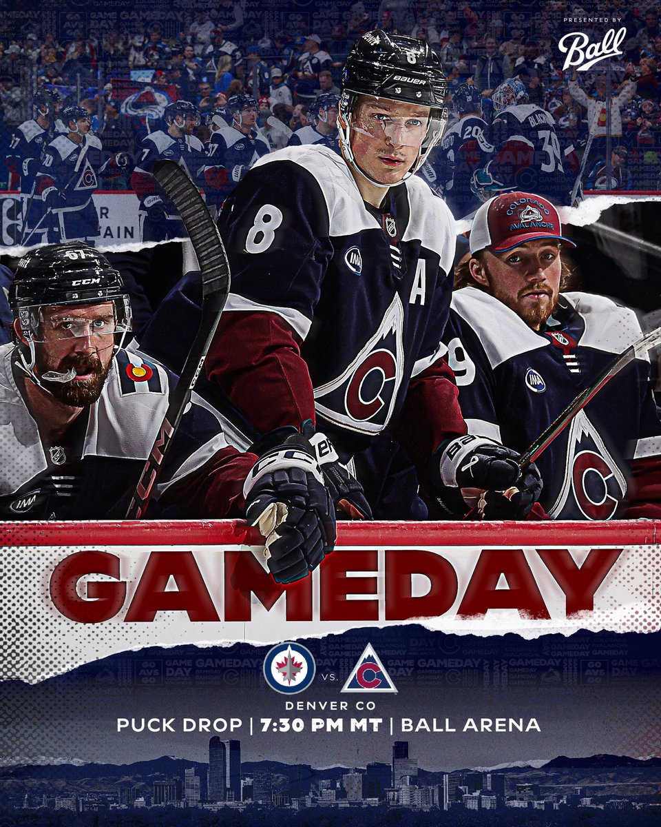 Avalanche's tweet photo. Jostling with the Jets.
#GoAvsGo https://t.co/mbHL0Senip