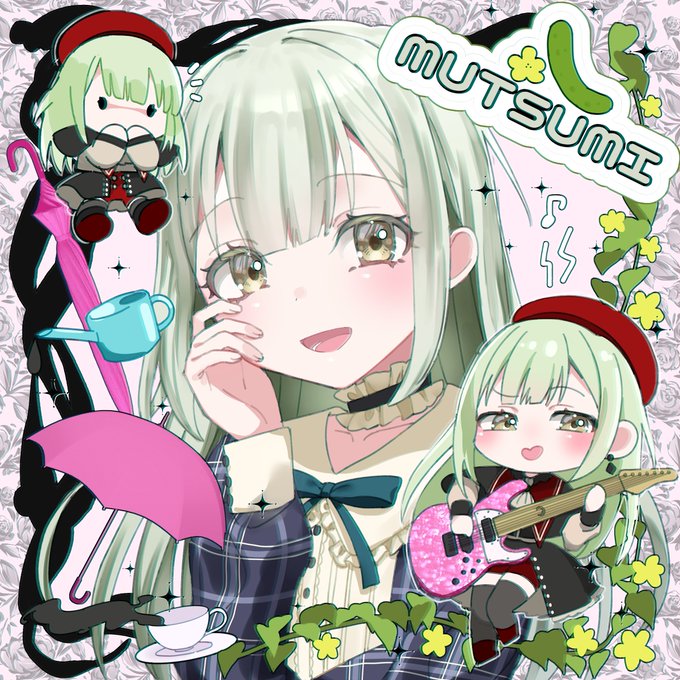 睦ちゃん #AveMujica #bandoriart 