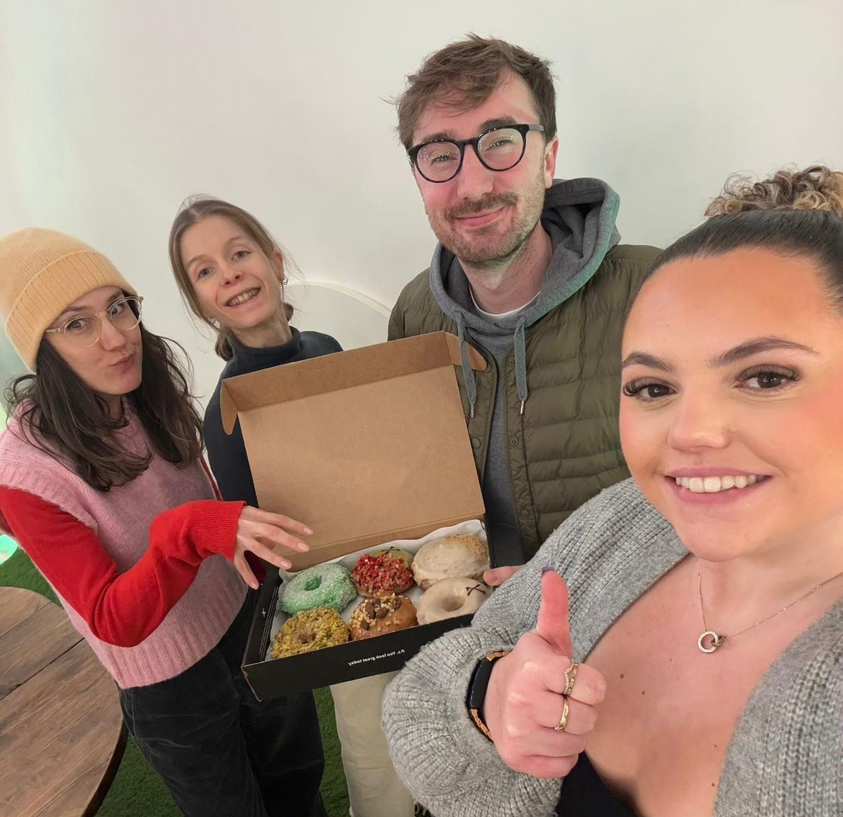 HAPPY BIRTHDAY, Zync! 🎉

It’s Zync Digital’s anniversary today, meaning we’ve been providing expert, quality digital marketing support to the social sector for 7 years.

And we take celebrations very seriously here, so we treated ourselves to a HOLE box of <a href="/CrosstownLondon/">Crosstown</a> 🍩
