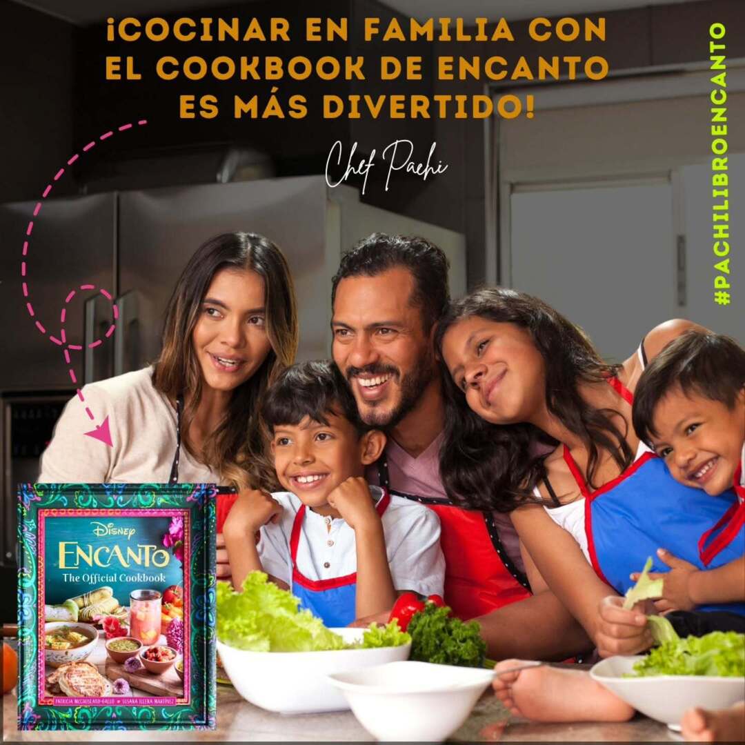 ChefPachiHacks's tweet photo. El libro de recetas de Encanto de Pachi Gallo es una excelente opción para familias que buscan preparar platos sencillos y deliciosos juntos.
El libro incluye:

Más de 50 recetas inspiradas en la película Encanto, como arepas, empanadas, tamales, bandeja… https://t.co/PsUnzX0EJN https://t.co/cEnsYvJ8Jx
