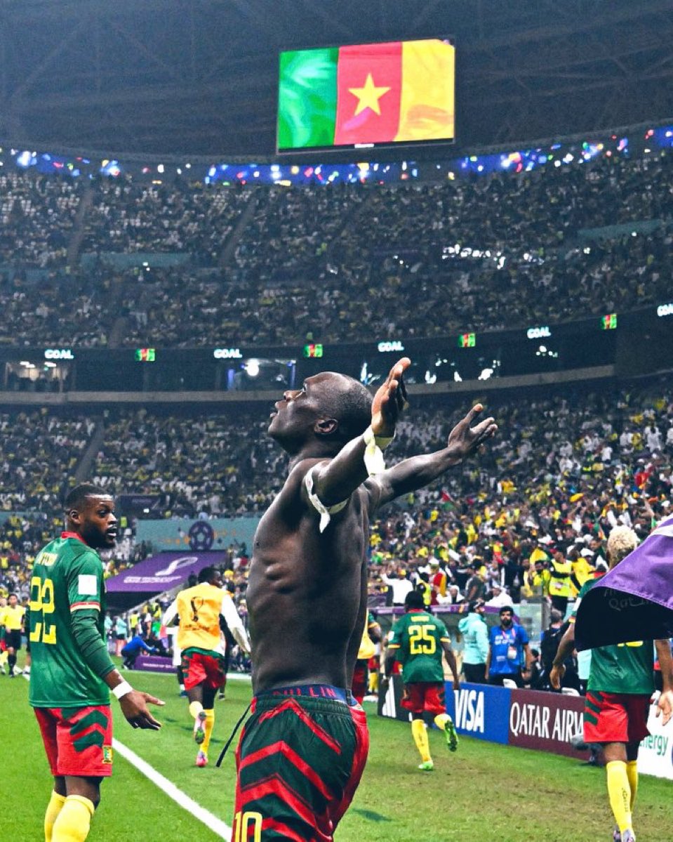 🎂 Joyeux anniversaire à notre légende Vincent Aboubakar qui fête ses 33ans aujourd’hui.🥳🦁