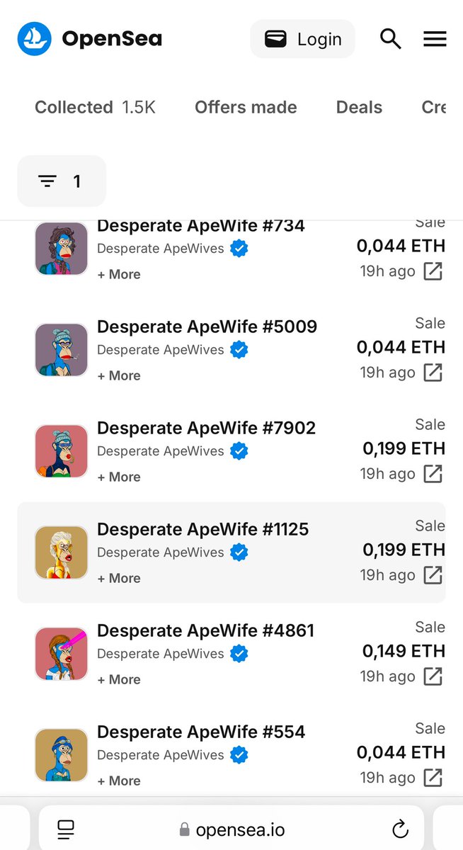 My new  rare <a href="/DApeWives/">Desperate ApeWives</a> !