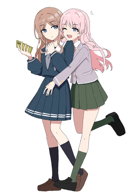プロクリで描いたあのそよと睦ちゃん 
