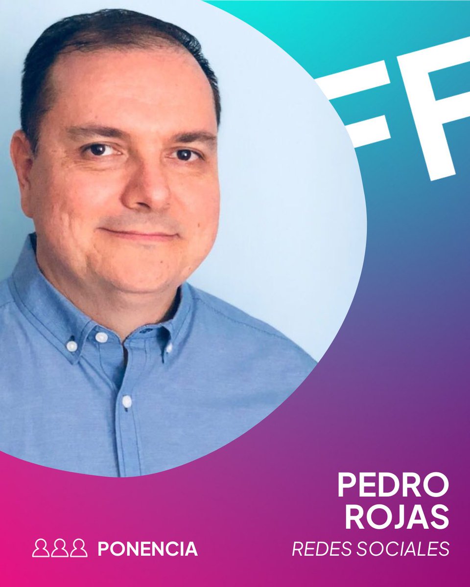 Nuestro primer ponente es una INSTITUCIÓN 👨‍🏫 Su nombre en redes lo atestigua: <a href="/SeniorManager/">Pedro Rojas</a> 

Es, ni más ni menos, el gran PEDRO ROJAS 👏

Consultor en proyectos digitales y profesor de social media marketing con inteligencia artificial (según él) Pero es mucho más! 

Sigue (↓)