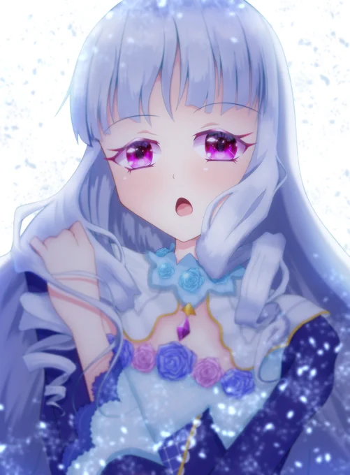 過去絵ですがお誕生日おめでとうございます#白銀リリィ生誕祭#白銀リリィ生誕祭2025 