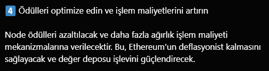 Pamenarti's tweet photo. Daha önce #Space yayınlarında söylediğim #ETH #BeamChain güncellemesi ile ilgili sağlıklı bir güncelleme oluşursa şayet 10000$'ın üstüne çıkacağı hatta bunun bile az kalacağını kaç defa dile getirdim. Şöyle bir haberle karşılaştım. Söylemlerimizi onaylar nitelikte olan bu haberde dahi @justinsuntron'ın da bizimle aynı görüşte olduğunu görüyoruz. 

Haberin kaynağını incelemedim. Fakat haberi size "Bilal'e anlatır" gibi anlatayım.
1. #Validator'lerin düzenli satışlarını durdurmak, piyasa istikrarını sağlamak adına kritik bir adım olacaktır. Bu durum, #ETH #Coin değerinin korunmasına ve yatırımcı güveninin artırılmasına sağlar. Aynı zamanda, #DeFi gibi diğer #Dapp'ların borçlanma mekanizmalarının stabilize edilmesi, yatırımcıların güvenli ve sürdürülebilir bir borçlanma deneyimi yaşamalarını sağlayacaktır. Bu strateji, DeFi ekosisteminin sağlıklı bir şekilde büyümesine ve gelişmesine de olanak tanıyacaktır.
#Layer2 çözümlerinin işlem ücretlerini artırarak, #Layer1 ana ağına olan yükü minimalize etmeyi ve strateji sayesinde Layer1 ana ağının işlem hacmini hafifleterek, daha verimli ve sürdürülebilir bir ağ yapısı oluşturacaktır. #Layer2 çözümleri, kullanıcıların daha düşük maliyetlerle işlem yapmalarını sağlarken, ana ağ üzerindeki yoğunluğu azaltarak, ağın genel performansını artıracaktır. Böylece, hem kullanıcı deneyimi iyileştirilecek hem de Layer1 ana ağının güvenliği ve verimliliği yükselecektir.
3. Vakıf bünyesinde mevcut olan gereksiz geliştirici sayısının fazla olduğu yönündeki tespitleri doğru. Bu bağlamda, vakıfın daha verimli bir yapıya kavuşabilmesi için küçülme sürecine gidilmesi gerekiyordu zaten. Bu süreç, işlevselliği yüksek ve projelere değer katabilecek geliştiricilerin kalmasını sağlayarak, vakfın genel performansını artıracaktır. Böylece, daha odaklı ve etkili bir ekip oluşturulacak, kaynakların daha verimli kullanılması sağlanacaktır.
4. #Validator ödüllerinin kısılması, ağ üzerindeki işlem sayısını artırma stratejisi olarak müthiş olacaktır. Bu yaklaşım, ağ aktifliğini artırarak, daha fazla işlem gerçekleştirilmesini sağlayacaktır. Daha düşük ödüller, #validator'leri daha fazla işlem onaylamaya teşvik edecek ve böylece ağın genel verimliliği artacaktır. Sonuç olarak, bu strateji ile ağın aktifliği artırılacak ve kullanıcı deneyimi iyileştirilecektir.

Layer 1 odaklanarak ana ağ etkileşimini artırmak ve daha fazla ana ağda işlem sağlamak hedeflenmektedir. Ana ağ etkileşimi olmadan ve vakıf harici ödül dağılımı dışında, geniş kitlelere de ödül dağılımı sağlanması gerekmektedir. Geliştirici kitlenin #ETH ağına tekrar dönüş yapması ve diğer ağlardan gelen etkileşimin yeniden #ETH ana Layer1 ağına yönlendirilmesi mümkün olacaktır. Layer1 odaklı bir strateji benimseyerek, ana ağ etkileşimini artırmak ve daha fazla ana ağ üzerinde işlem gerçekleştirilmesini sağlamak önemlidir.

Kısacası, bu strateji ile hem kullanıcı katılımını artacak hem de geliştirici ekosistemini güçlendirecektir. 

İşin özü ; #ETH #BeamChain veya #ETH 3.0 güncellemesi şart.