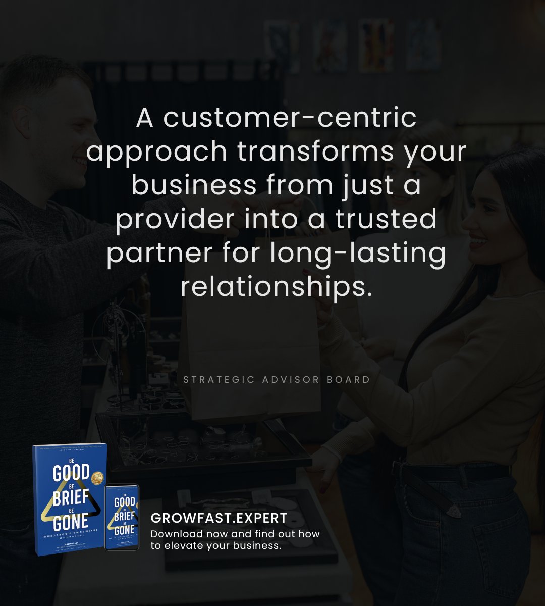 JasonMillerVIP's tweet photo. Embracing a customer-centric approach is vital for any business seeking to thrive in today’s competitive marketplace.

Grab our FREE BOOK now at https://t.co/hthrw5IGRb

#CustomerFirst #BusinessTransformation #TrustedPartnerships https://t.co/gdnYYTGfV6