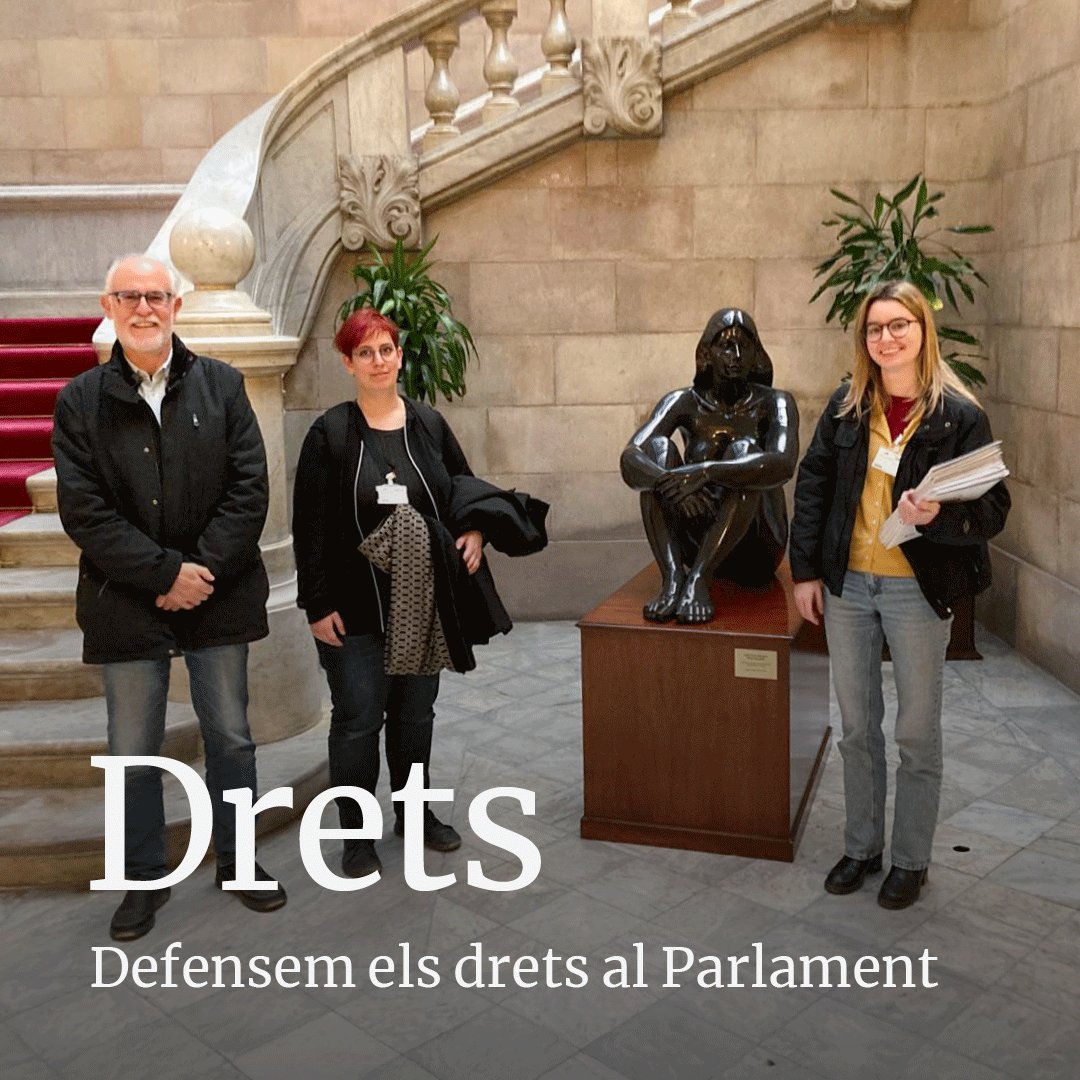 federacioacapps's tweet photo. Una delegació de la Junta d’ACAPPS va anar al Parlament de Catalunya per defensar els drets de les persones amb sordesa que es comuniquen oralment.
#ACAPPS
#Drets #Accessibilitat #PersonesAmbSordesa #ParlamentdeCatalunya https://t.co/51QKqqD48g