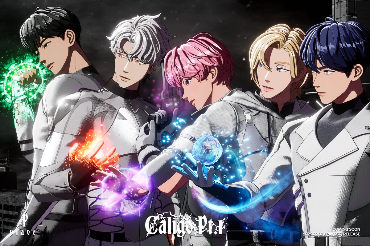 PLAVE
3rd Mini Album
'Caligo Pt.1'

Concept Photo B - PLAVE

2025.02.03 MON 6PM (KST)

#PLAVE #플레이브
#PLAVE_3rd_Mini_Album
#Caligo_Pt1