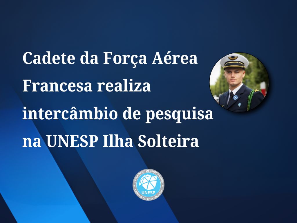 unespfeis's tweet photo. #PPGEM #Unesp #Feis recebe cadete da École de l’Air, instituição de formação em engenharia da Força Aérea Francesa. A notícia completa está aqui 🔗 https://t.co/hrPQnJQMkW 🇧🇷🇫🇷 #IntercambioInternacional #EnsinoPublico #EnsinoGratuito #EnsinoDeQualidade #SomosUnesp https://t.co/TtHmLKpHeY