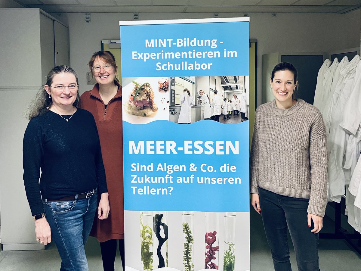 Intalcon Foundation unterstützt das Projekt „Meer-Essen“ - eine Initiative vom <a href="/LeibnizZMT/">Leibniz Centre for Tropical Marine Research (ZMT)</a> und der Universität Bremen, um Schulkindern die Skepsis gegenüber Algen-basierten Lebensmitteln zu nehmen. #seaweed #nutrition #education