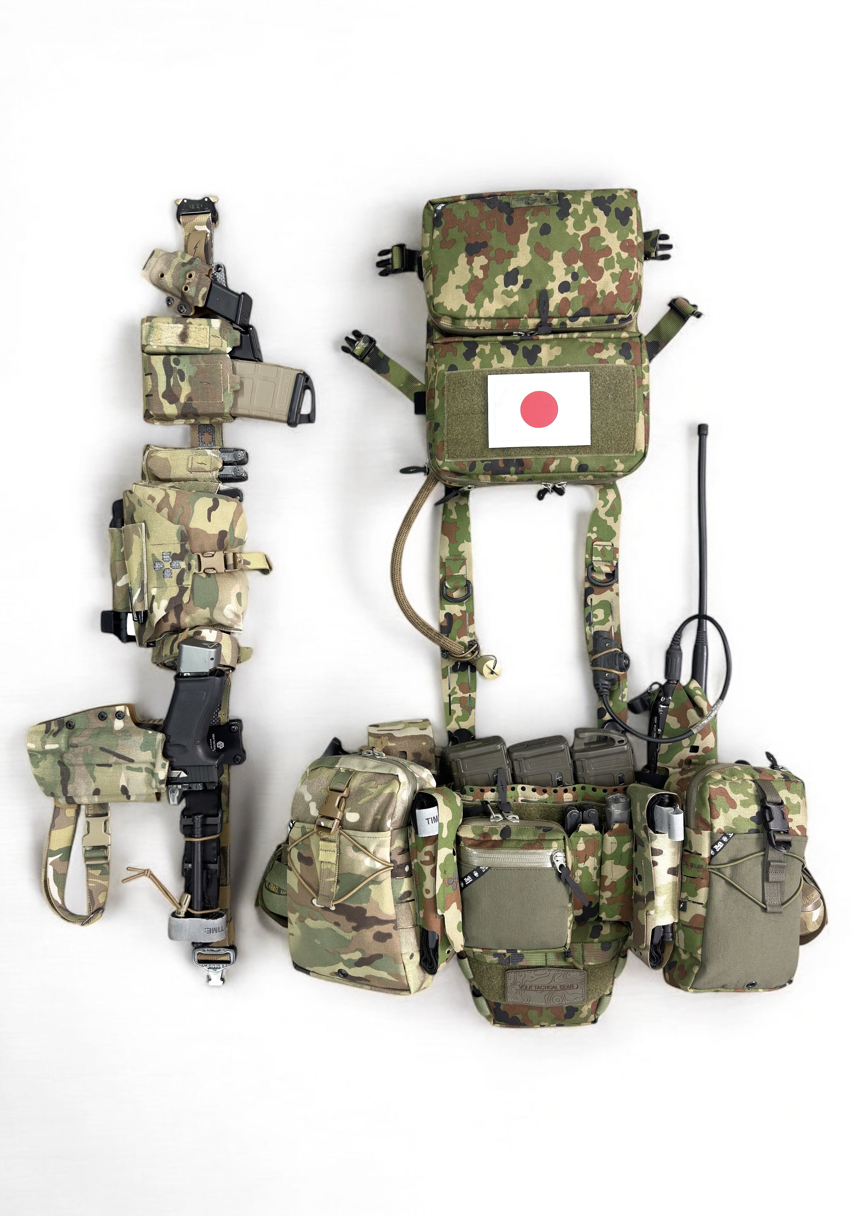 WoSporT VSスタイル SCARAB LTプレートキャリア+ジップオン