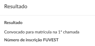 PASSEI NA FUVEST / USP