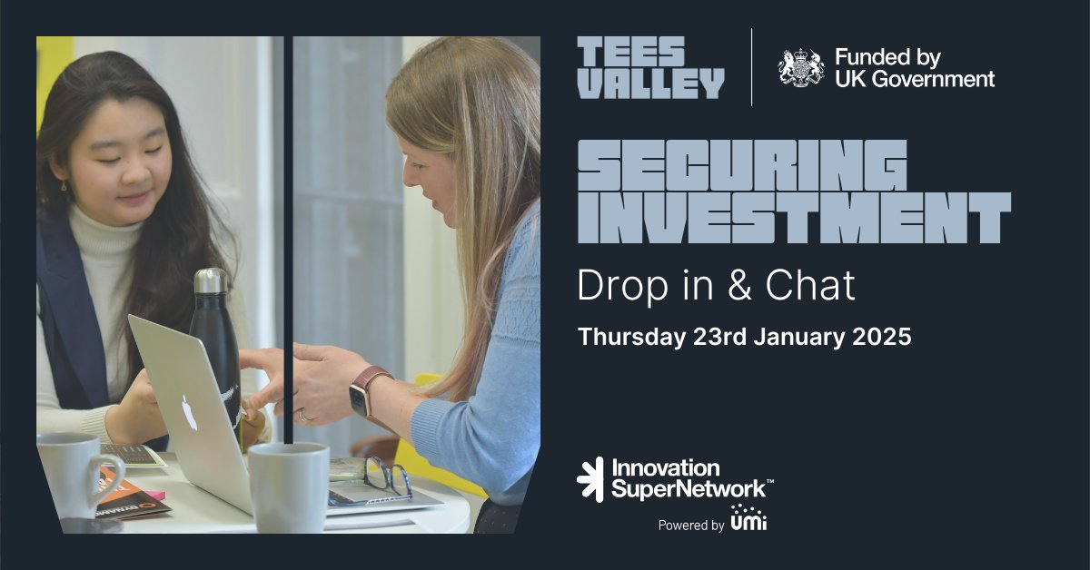Join Gary Lynch, our Access to Finance &amp; Investment Manager on the ground floor at BOHO One, Bridge St West, Middlesbrough TS2 1AE from 10am-4pm for a drop in session.

📅Thursday 23rd Jan
📍BOHO One, Bridge St West, Middlesbrough
⏲️ 10-4

Find out more 👉ow.ly/MOCi50SNX4V