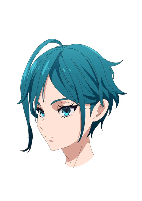 これをこう! これもだいたいなぞってこうッ! どのみち加筆して微調整要るから全なぞりとはいかないけど目の角度と髪の生え際わかりやすくなるだけでも3D作っとく価値あるんだなぁ #blender #鬼縁泡沫日記