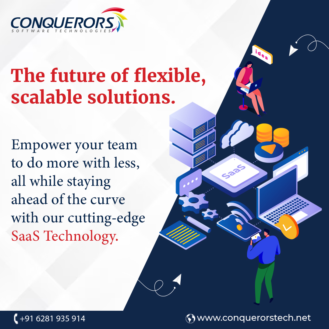 ConquerorsTech's tweet photo. Make your business smarter and more efficient with Conquerors Software Technologies! Our SaaS solutions help your team work better, save time, and stay ahead in a fast-changing world.
#SaaS #SmartSolutions #BusinessMadeSimple #conquerorssoftwaretechnologies #beyondconquerors https://t.co/44C3IZpbhd