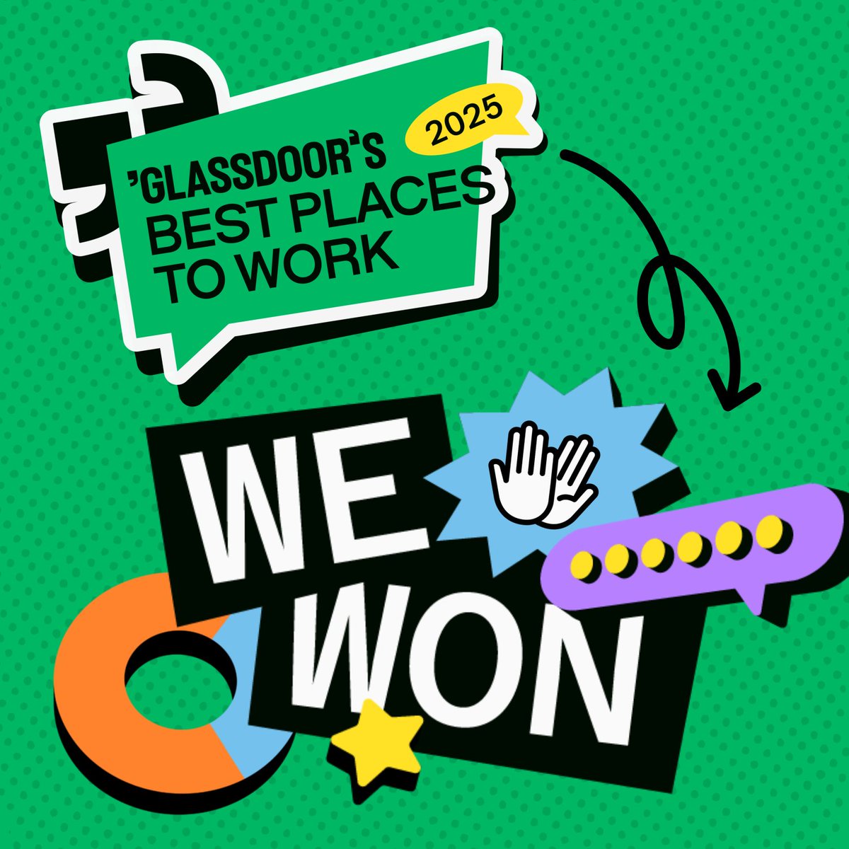 Gartner_inc's tweet image. We are honored to be a winner of @Glassdoor Best Places To Work in 2025. 

Learn more about this award now: gtnr.it/4jdVfzP

#LifeAtGartner #BestPlaceToWork #glassdoorBPTW