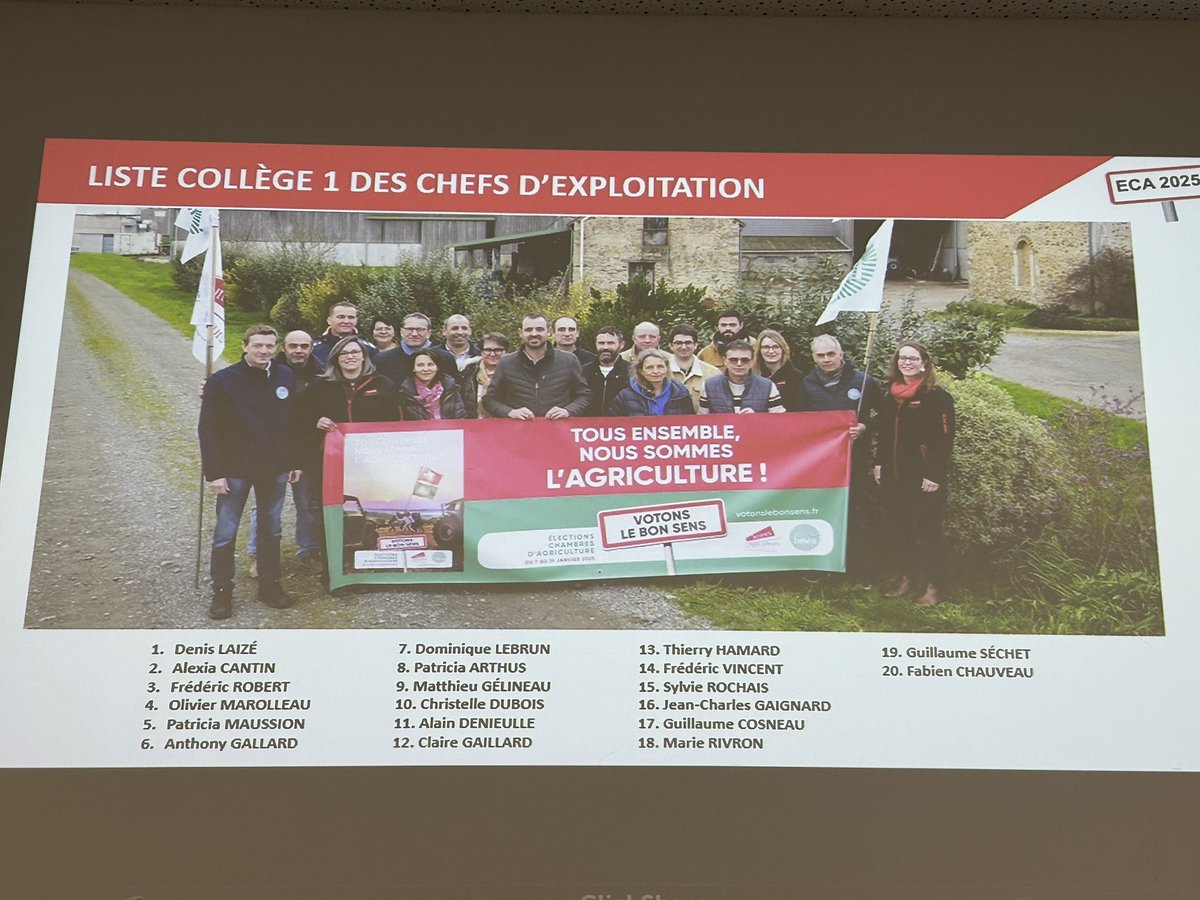 Christiane Lambert tweet media