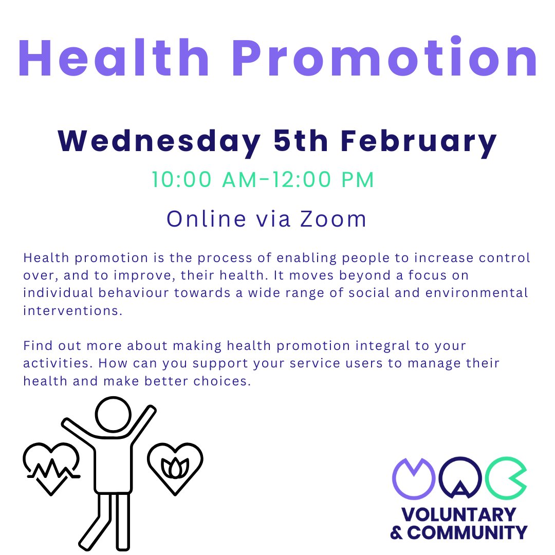 VACLocalLives's tweet photo. 📣Calling all #VCSE groups in Kirklees 📣

FREE Health Promotion Training!

Find out more about how you can support your service users to manage their health &amp; make better choices.

To book please visit: https://t.co/4FIO2LU2Ix

@zubymayet @KirkleesHCP @tslkirklees @tejsbirk https://t.co/MhmphE4wMs
