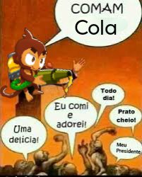 macacocolaZ's tweet photo. Galera comer cola e delícia de mais https://t.co/EQhhleTzVO