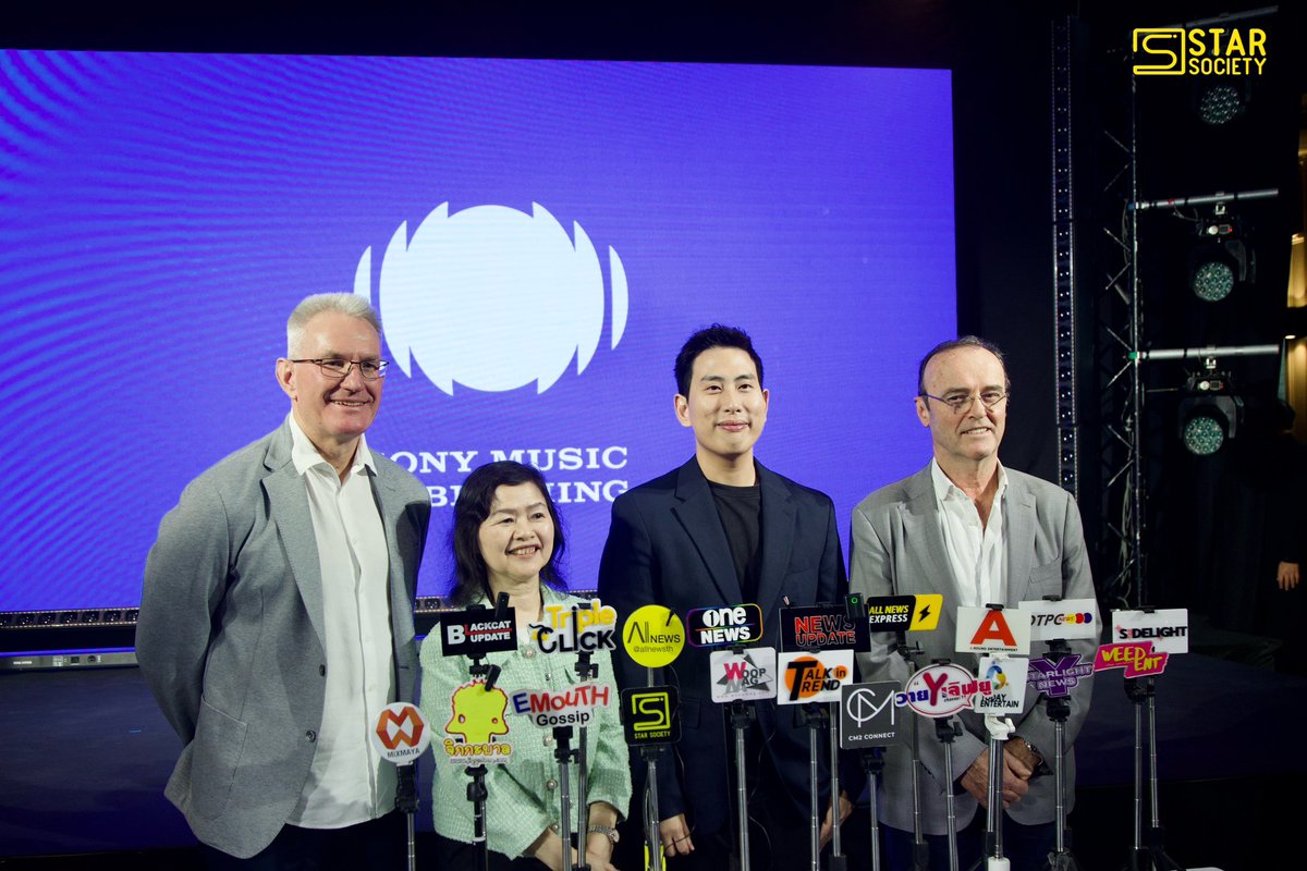 STARSOCIETY_TH's tweet image. Sony Music Publishing ในเครือโซนี่ คอร์ปอเรชั่น เปิดบริษัทสาขาประจำในประเทศไทยเป็นครั้งแรก เป็นบริษัทผู้ดูแลตัวแทนนักแต่งเพลง และนักประพันธ์เพลง รวมถึงดูแล จัดเก็บ และ
เผยแพร่ลิขสิทธิ์เพลงชั้นนำอันดับ 1 ของโลก 

#SonyMusicPublishing
#SonyMusicPublishingThailand