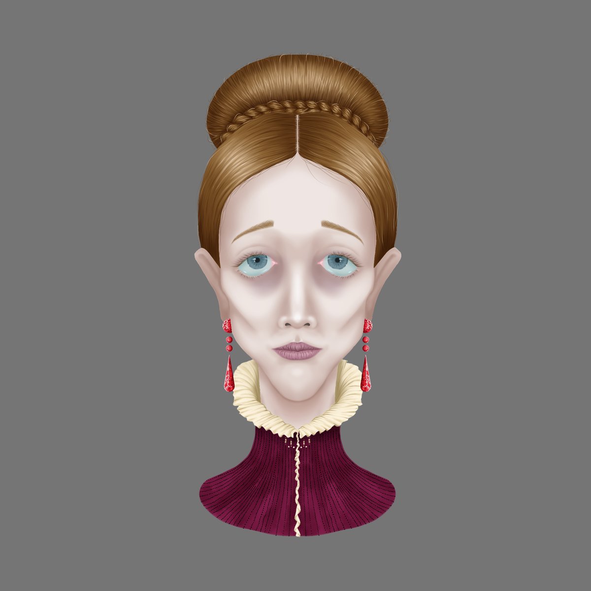 flobepi's tweet photo. Dejo por acá este retrato de mi PJ de Rol, ella es Vittoria Visconti, y lo jugamos con el sistema de Sed de Sangre por @TheHillsPress. Si te gustaría un retrato de tus PJ's de Rol, escribime que tengo comisiones abiertas https://t.co/wb1Eah5HVc