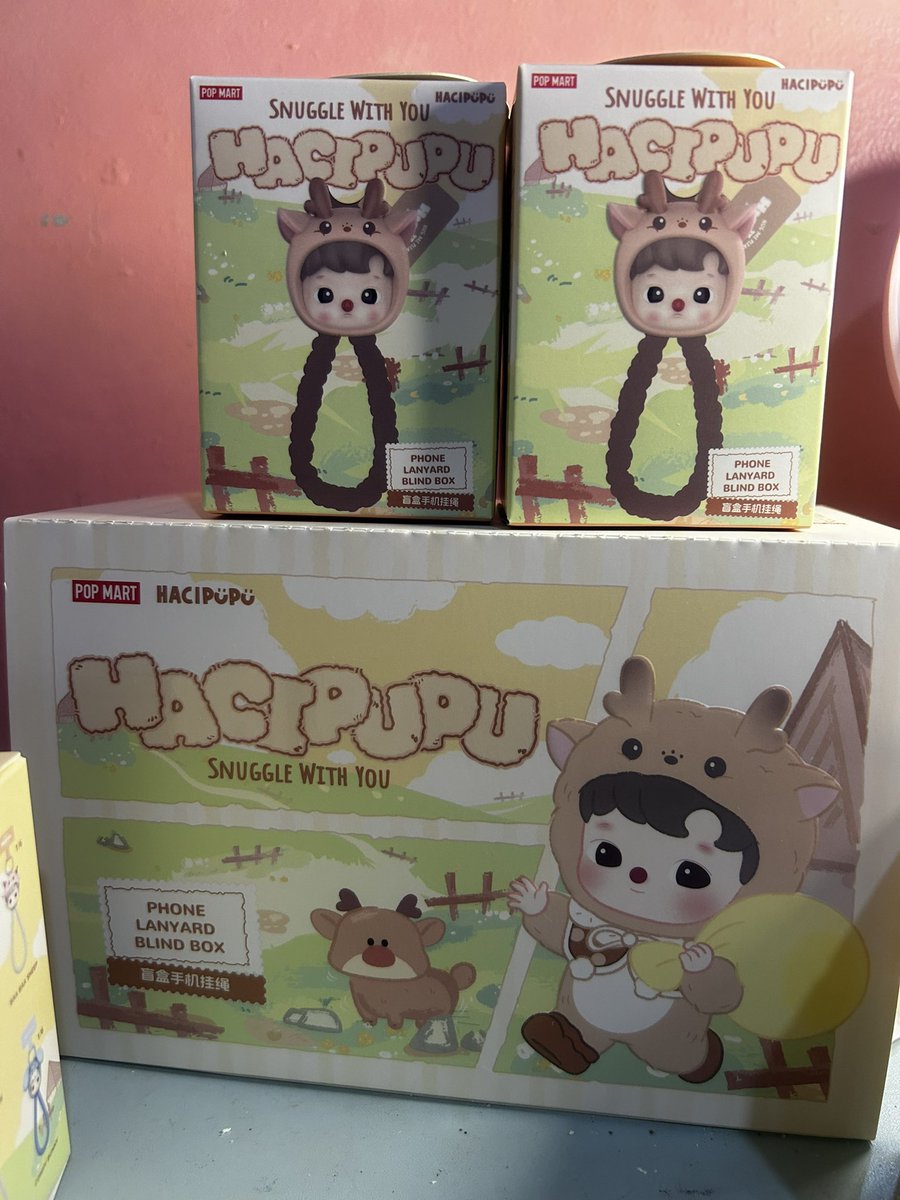 vmperido's tweet photo. WTS LFB
Hacipupu Snuggle with you
Phone Lanyard
Available:
✨reindeer
✨puppy
✨bunny
✨tiger
✨sheep

Sealed foil po, pero open box sa ilalim po not on top

Mod: jnt/lbc
Loc: cavite 
DM now🥺
Ang cute po promise🤭🤩
#popmart #hacipupu #snugglewithyou https://t.co/3WsxqScmul