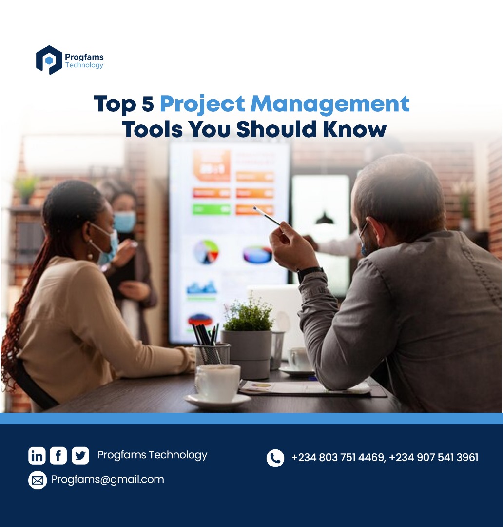 progfamsTech's tweet photo. Top 5 Project Management Tools to Know in 2025 

In today’s fast-paced world, staying organized and managing tasks effectively is essential for any successful team. As we enter 2025, these are the top 5 project management tools you should familiarize yourself with: https://t.co/3B1koSLBw5