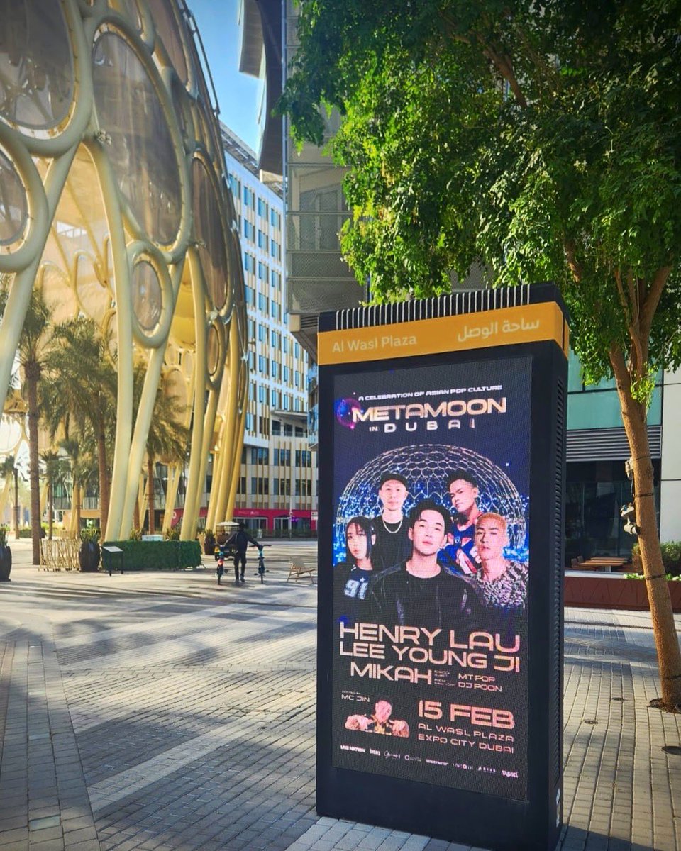 MetaMoonFest's tweet image. Seen around town! 🏙️ Have you got your tickets to #MetaMoonInDubai yet?

Tickets ON SALE NOW, via ticketmaster.ae/event/19082970… 

#MetaMoon #Dubai #DubaiLife #MyDubai