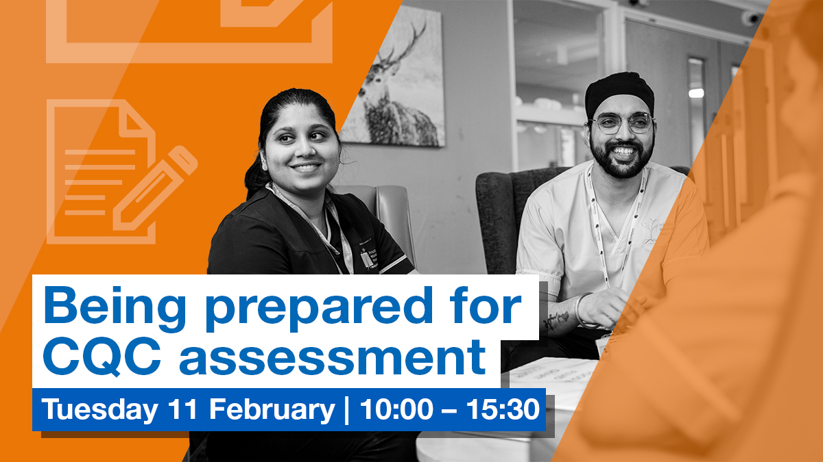 Skills for Care (@skillsforcare) on Twitter photo π» Being prepared for CQC assessment #seminar
π
 Tues 11 Feb π 10:00 β 15:30 πOnline  
Discover practical ways to prepare for assessment and evidence the quality care your service is providing. 
π Register bit.ly/4f1kVwe π» Being prepared for CQC assessment #seminar
π
 Tues 11 Feb π 10:00 β 15:30 πOnline  
Discover practical ways to prepare for assessment and evidence the quality care your service is providing. 
π Register bit.ly/4f1kVwe