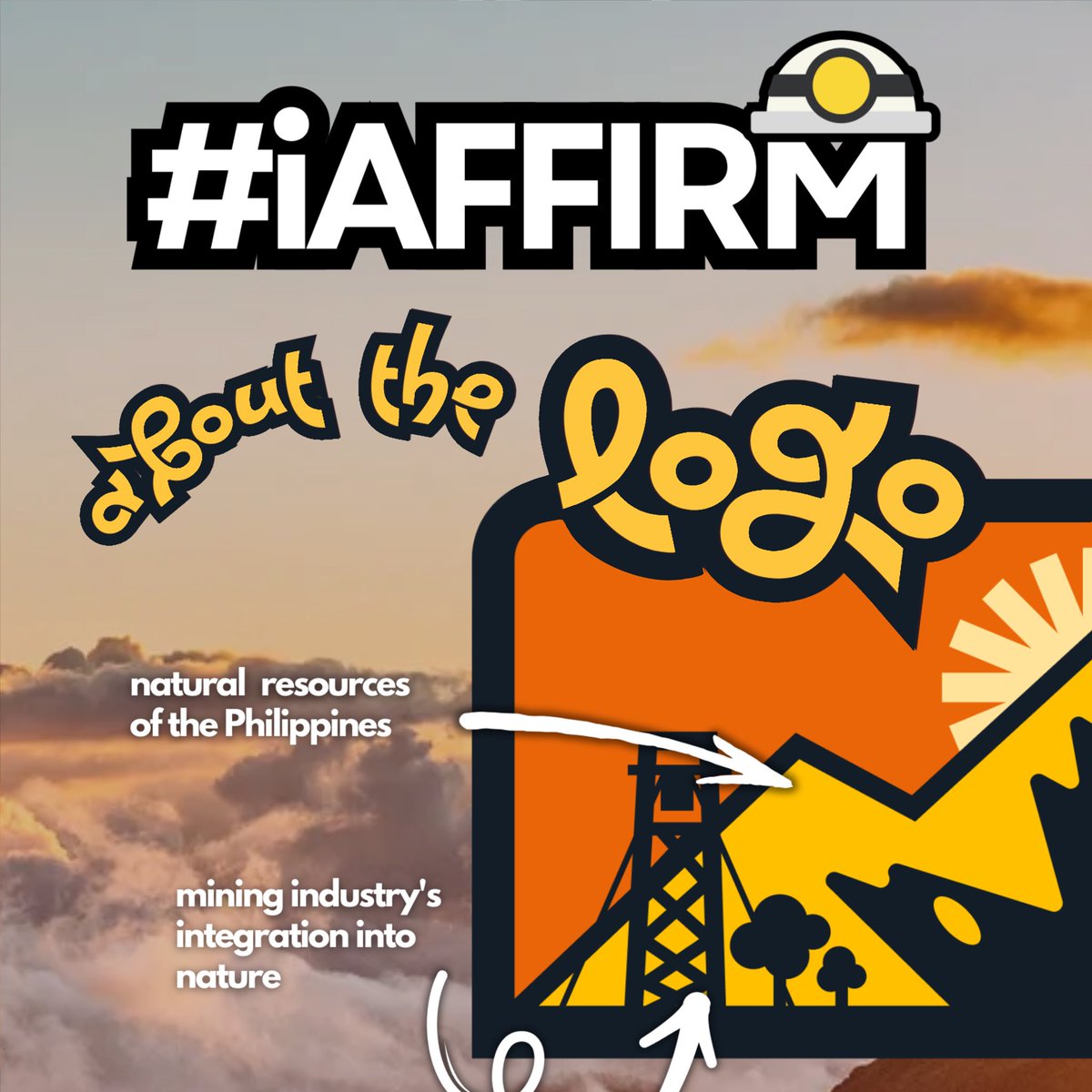affirm_org's tweet photo. 𝐄𝐯𝐞𝐫𝐲 𝐝𝐞𝐭𝐚𝐢𝐥 𝐢𝐧 𝐨𝐮𝐫 𝐥𝐨𝐠𝐨 𝐭𝐞𝐥𝐥𝐬 𝐚 𝐬𝐭𝐨𝐫𝐲! 🌄⛏️ 

From the richness of the Philippines’ natural resources to the vision of sustainable development, the AFFIRM embodies the values of responsible mining. 🌱

#iAFFIRM https://t.co/wrJRYKksYt