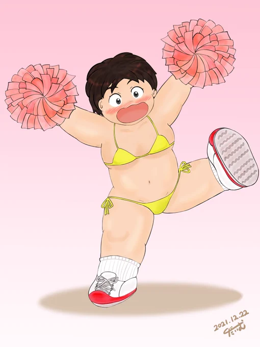 #このタグを見た人は黙ってチアガールを貼る 
