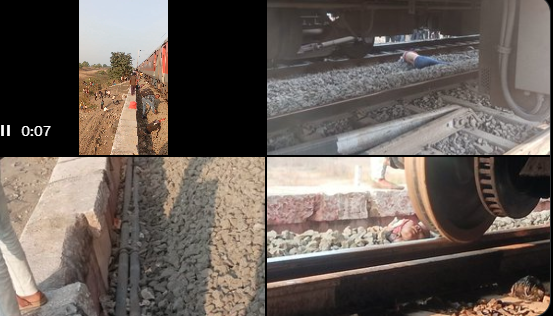 24ShivamDwivedi's tweet image. जलगांव में बड़ा ट्रेन हादसा, पुष्पक एक्सप्रेस में आग की अफवाह फैलने से कूदे यात्रियों को सामने से आ रही कर्नाटक एक्सप्रेस ने कुचला.   कई लोगों के मौत की खबर .

#pushpakexpress #jalgaon #karnatakaexpress