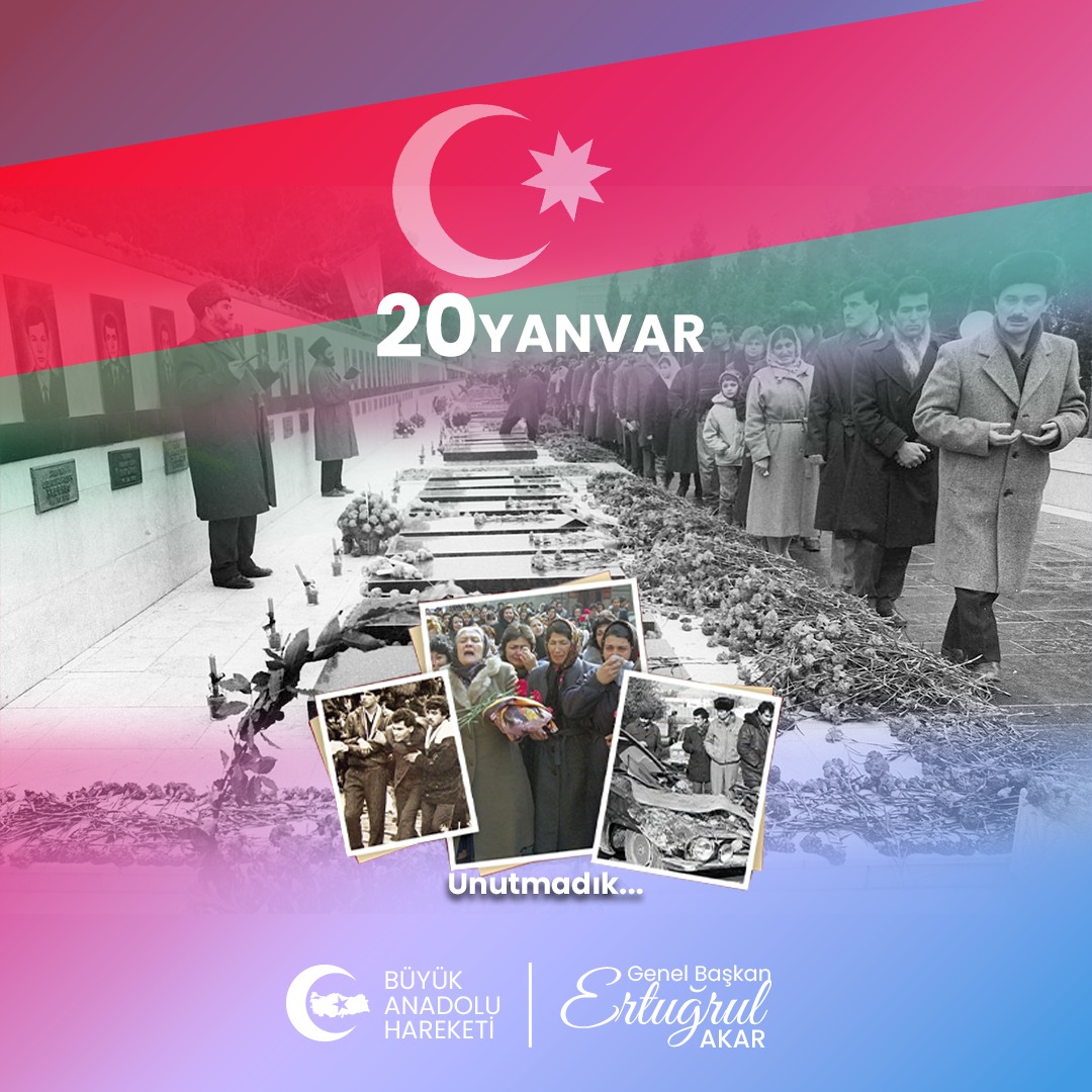 HareketiBuyuk's tweet photo. 20 Ocak 1990’da Sovyetler Birliği’nin düzenlediği saldırıda hayatını kaybeden yaklaşık 170 şehit ve 800 civarında gazimizi rahmet ve minnetle anıyoruz.

#yanvar #azerbaycan #türkiye https://t.co/kHYYqHTM4d