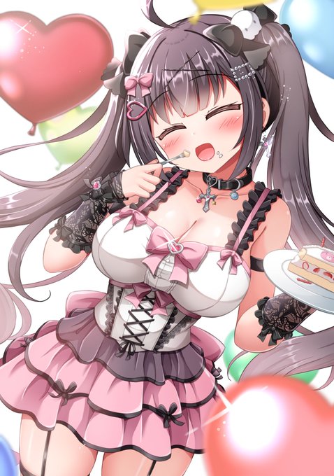 地雷系ドレス🩷㌘ちゃん🎀🖤 