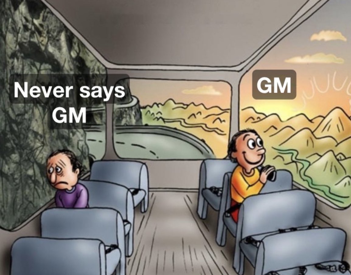 Gm web3 🌤️

Happy hump day

Let's get it, following everyone back 🤝