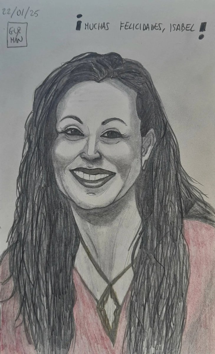 Hoy he querido dibujar a mi amiga, Isabel.
@mariefolck 

Hoy es su cumpleaños... Muchísimas felicidades!! 😘🍾🎂🎊

#Barcelona  #ilustraciones #illustration_best  #artista #fanart #jesus_guzmanmartinez  #lápices #challenge #manga #Isabel #amiga #ilustrador #cumpleaños  #Terrassa