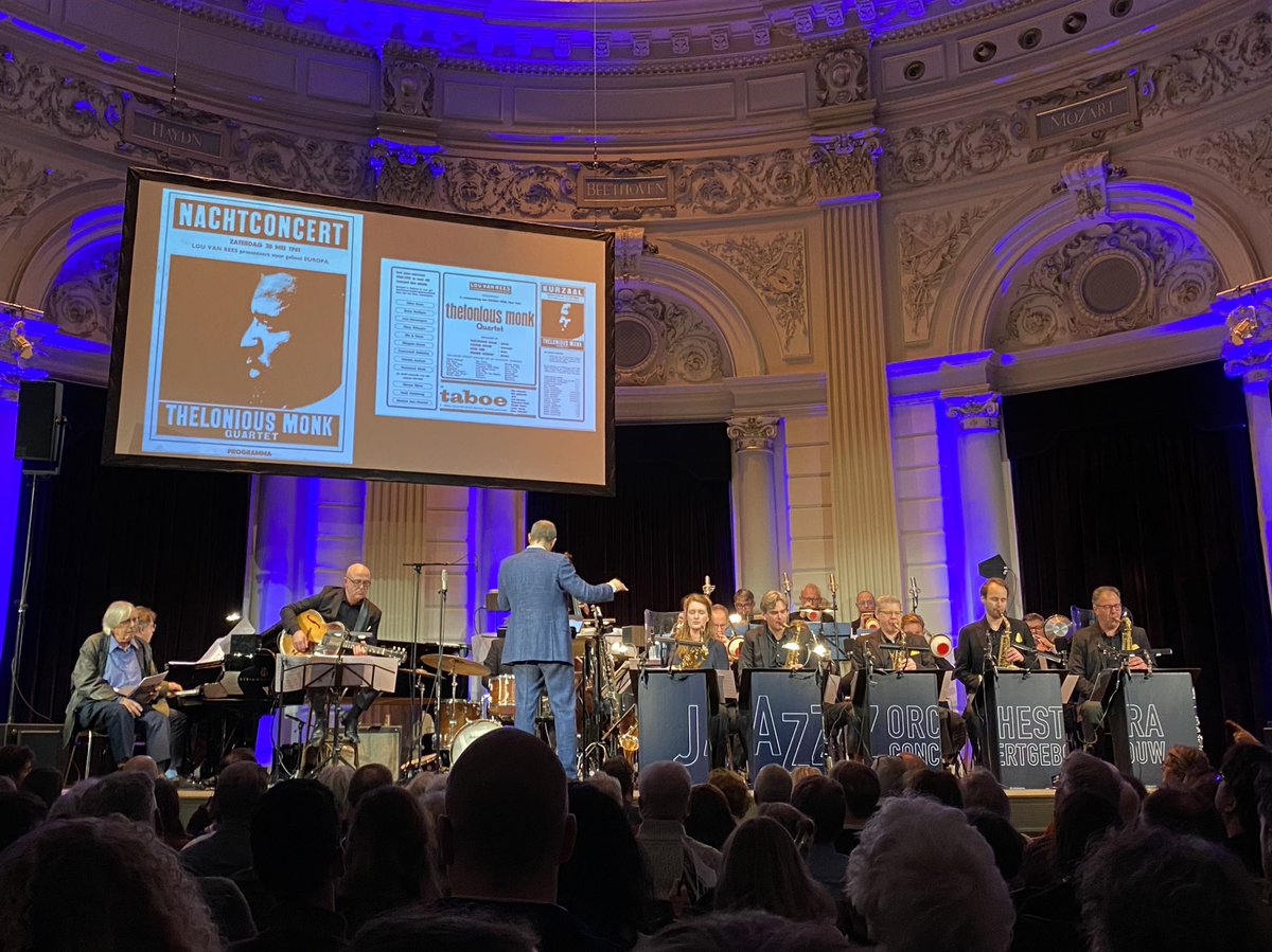 Jazz Orchestra of the Concertgebouw - Tribute to Theolonius Monk <a href="/Concertgebouw/">Het Concertgebouw</a> #Amsterdam