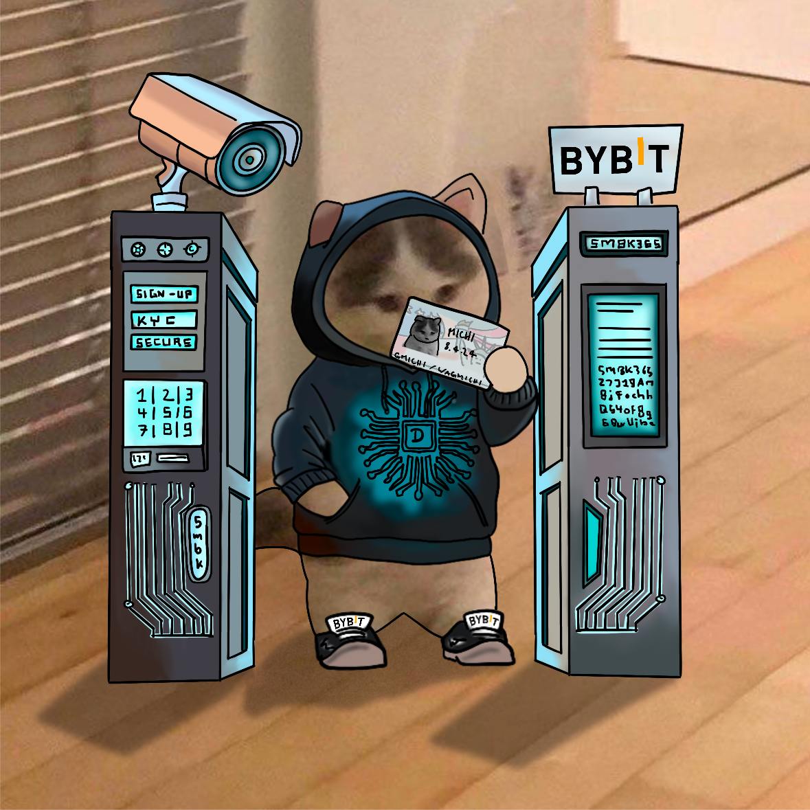 How to Get 37 Votes on Bybit #ByVote in 5 Minutes:

1. Complete KYC on Bybit.
2. Open the app, find the Michi voting page, and register (votes won’t count without registration!).
3. Deposit $100.
4. Trade $50k volume on Futures (use 75x leverage, long &amp; short).
5. Cast your 37