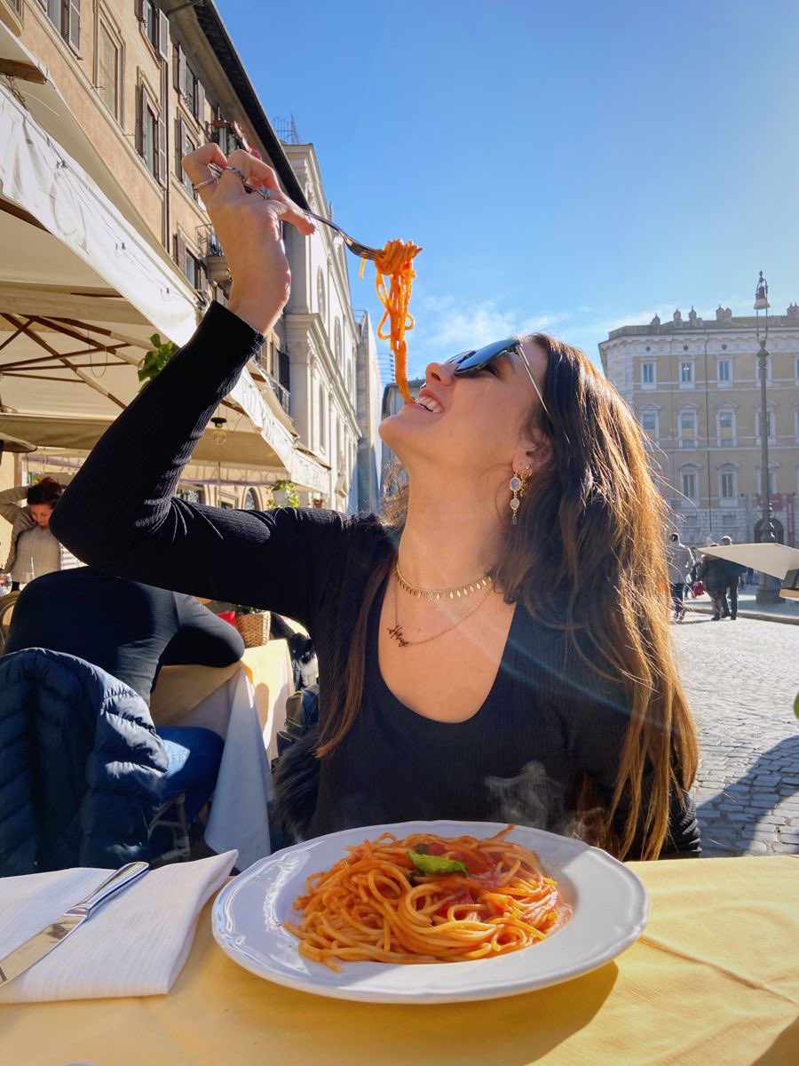 One day, you’ll be eating pasta in Italy  🇮🇹 🍝