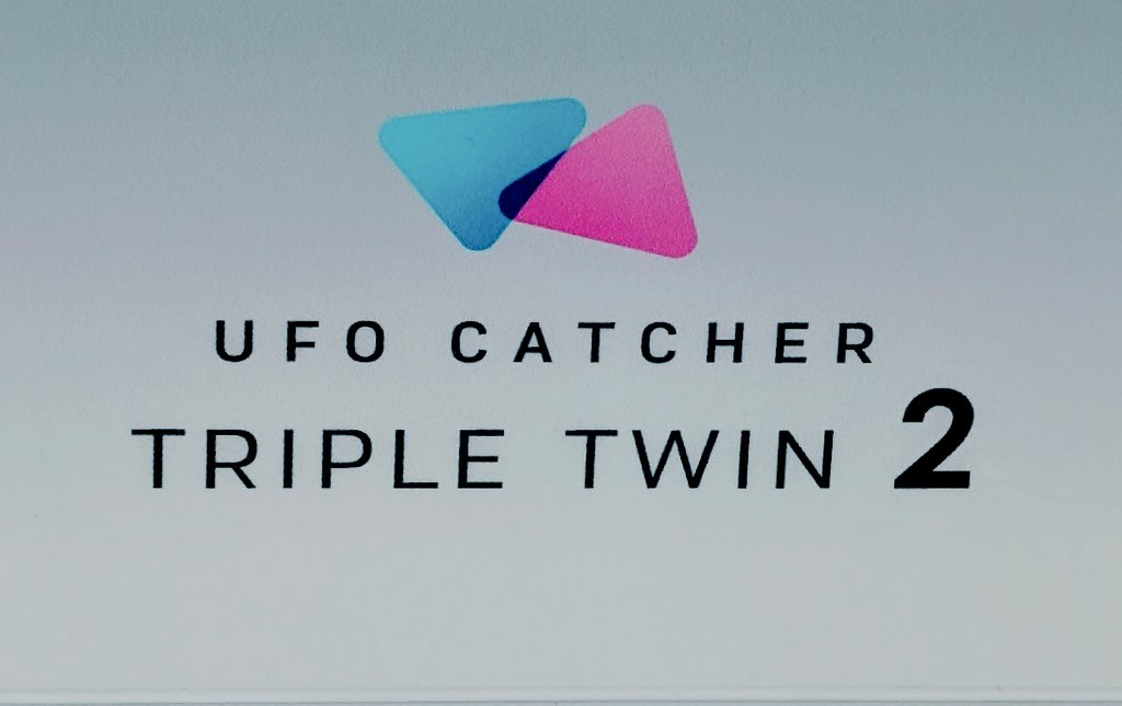 NEWPRIZESecond's tweet photo. UFO CATCHER
TRIPLE TWIN 2 

#NEWPRIZESecond https://t.co/lG0lmqm3yL
